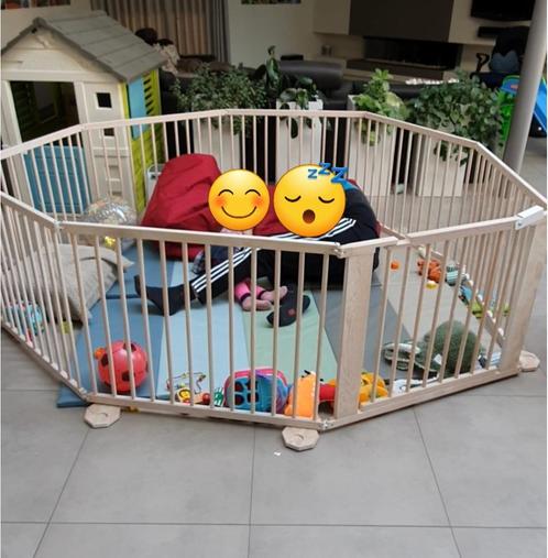 Grondbox / buitenbox 7,32 m, Kinderen en Baby's, Babyparken, Zo goed als nieuw, Vierkant, Ophalen