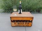 Salon-chill tafel. Oude bierkrat., Ophalen of Verzenden, Zo goed als nieuw