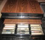 Lot d'environ 150 cassettes audio - DÉSTOCKAGE, CD & DVD, Cassettes audio, 26 cassettes audio ou plus, Pré-enregistrées, Avec boîte de rangement, étagère ou coffret
