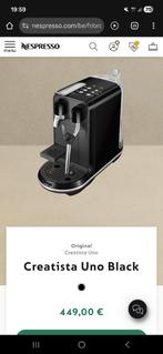 Machine à café Nespresso, Machine à espresso, Réservoir d'eau amovible, Dosettes et capsules de café, Enlèvement