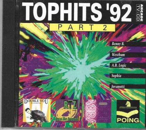 CD Top Hits 92 part 2, CD & DVD, CD | Compilations, Comme neuf, Pop, Enlèvement ou Envoi