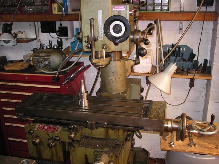 Boorfreesmachine, Doe-het-zelf en Bouw, Draaibanken, Ophalen of Verzenden