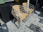 Terras horeca stoelen 8, Ophalen of Verzenden, Zo goed als nieuw, Aluminium