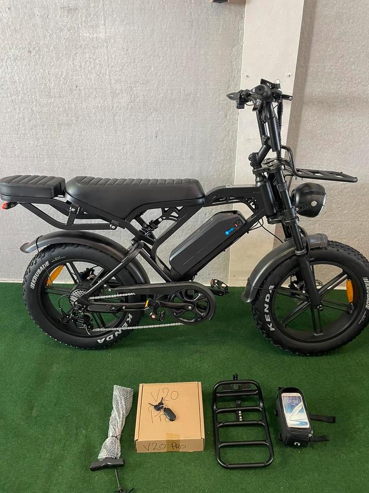 Nieuwe V20 PRO 2025 met alle opties,garantie en bon, Fietsen en Brommers, Elektrische fietsen, Ophalen