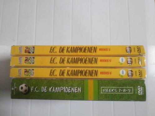 FC de Kampioenen jaargangen 3, 5, 6 en 7 tot 9 in bundelpack, Cd's en Dvd's, Dvd's | Tv en Series, Zo goed als nieuw, Komedie