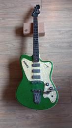 Italia Modena - Sparkle green, Muziek en Instrumenten, Snaarinstrumenten | Gitaren | Elektrisch, Ophalen, Zo goed als nieuw, Solid body