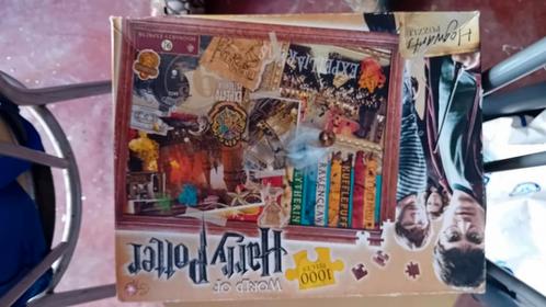Harry Potter 1000 puzzelstukjes bewereld van Harry Potters, Verzamelen, Harry Potter, Gebruikt, Overige typen, Ophalen