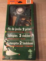 2 prises avec programmateur mécanique journalier,, Ophalen