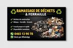 Ramassage de déchets Bruxelles, Enlèvement ou Envoi
