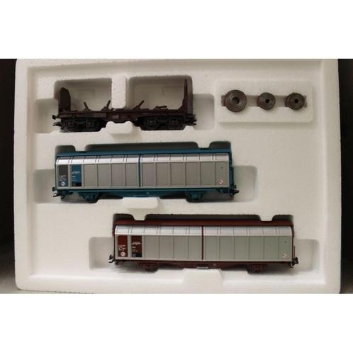 47881 Märklin HO - Set Goederenwagens SNCF/Wagons marchandis, Hobby en Vrije tijd, Modeltreinen | H0, Nieuw, Wagon, Wisselstroom