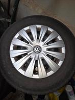 Set stalen wielen + wieldeksels origineel VW 15inch, Auto-onderdelen, Banden en Velgen, Ophalen, Band(en)