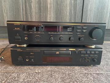 Denon hifi-set (receiver + CD-speler) beschikbaar voor biedingen