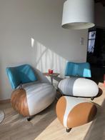 Lot 2 Leolux Pallone + 1 pouf, Huis en Inrichting, Ophalen, Zo goed als nieuw, Zitzak