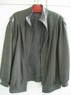 Leder vest, dames, grijs, echt leder, perfekte staat !!, Kleding | Dames, Truien en Vesten, Ophalen, Grijs