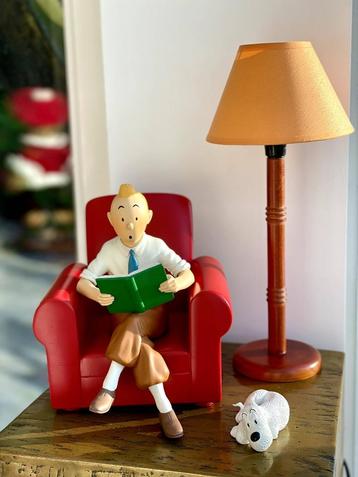 Tintin dans son fauteuil Patrick Regout pour Pixi Edition  beschikbaar voor biedingen