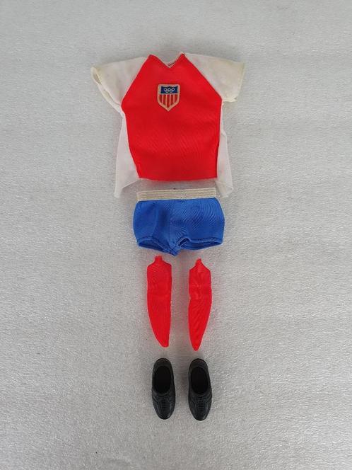 Big Jim: Action Set U.S. Olympic Uniform Soccer (Mattel), Kinderen en Baby's, Speelgoed | Actiefiguren, Gebruikt, Ophalen of Verzenden