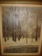 Olieverf op doek „Etang de Groenendael” 1950 Demeuldem L., Ophalen