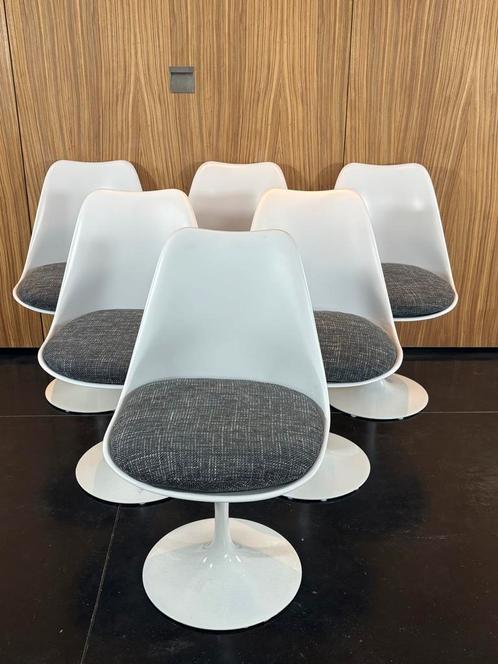 Tulip chairs set van 6 knoll international, Huis en Inrichting, Stoelen, Zo goed als nieuw, Ophalen