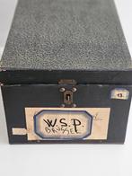 antiek kartonnen opbergdoos archiefdoos, Ophalen of Verzenden