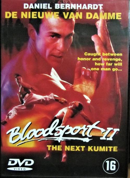 DVD ACTIE- BLOODSPORT II, Cd's en Dvd's, Dvd's | Actie, Zo goed als nieuw, Actiekomedie, Alle leeftijden, Ophalen of Verzenden