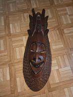 Afrikaans houten masker, Antiek en Kunst, Kunst | Niet-Westerse kunst, Ophalen of Verzenden