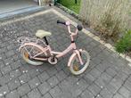 Meisjesfiets roze 16inch (4-5j) uitstekende staat, Ophalen of Verzenden, Gebruikt, 16 inch, Handrem
