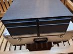 HOUTEN CD BOX ZWART, Huis en Inrichting, Ophalen of Verzenden, Hout, Cd's, 25 tot 75 discs