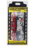 Close Up Wooden Fingerboard Nils Joker BLK 33M Gold Trucks, Verzenden, Zo goed als nieuw