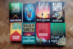 8 boeken Wilbur Smith, Utilisé, Enlèvement ou Envoi