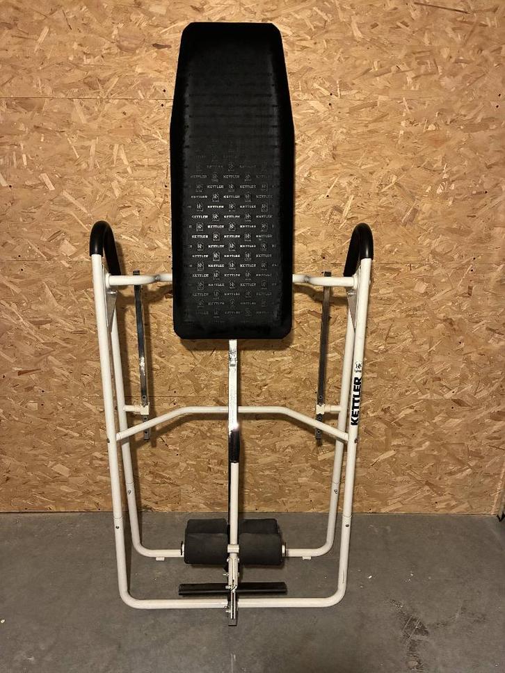 Banc d'inversion Apollo Kettler, Sports & Fitness, Appareils de fitness, Utilisé, Autres types, Dos, Métal, Enlèvement