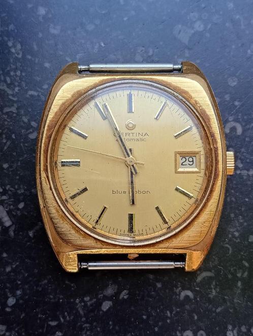 Montre automatique vintage Certina ( fonctionne), Handtassen en Accessoires, Horloges | Heren, Gebruikt, Polshorloge, Overige merken
