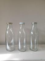 Glazen flessen van 1 liter met Twist Off 48-deksels, Huis en Inrichting, Zo goed als nieuw, Ophalen
