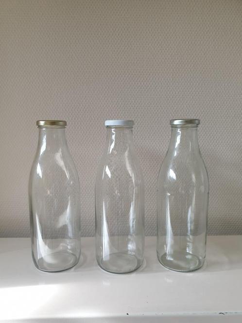 bouteilles en verre d 1 litre avec couvercles Twist Off 48, Maison & Meubles, Cuisine | Ustensiles de cuisine, Comme neuf, Enlèvement
