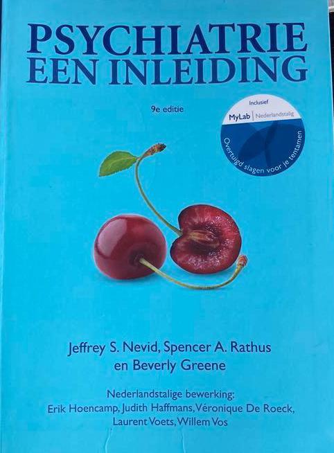 Psychiatrie, een inleiding, Boeken, Schoolboeken, Zo goed als nieuw, Nederlands, Ophalen of Verzenden