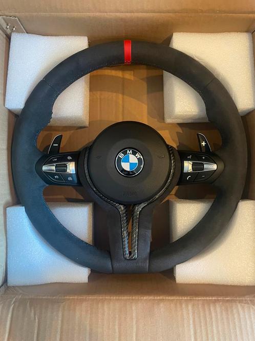 Bmw alcantara stuur, rode 12H markering. F20 F21 F30 F32 etc, Auto-onderdelen, Besturing, BMW, Nieuw, Ophalen of Verzenden
