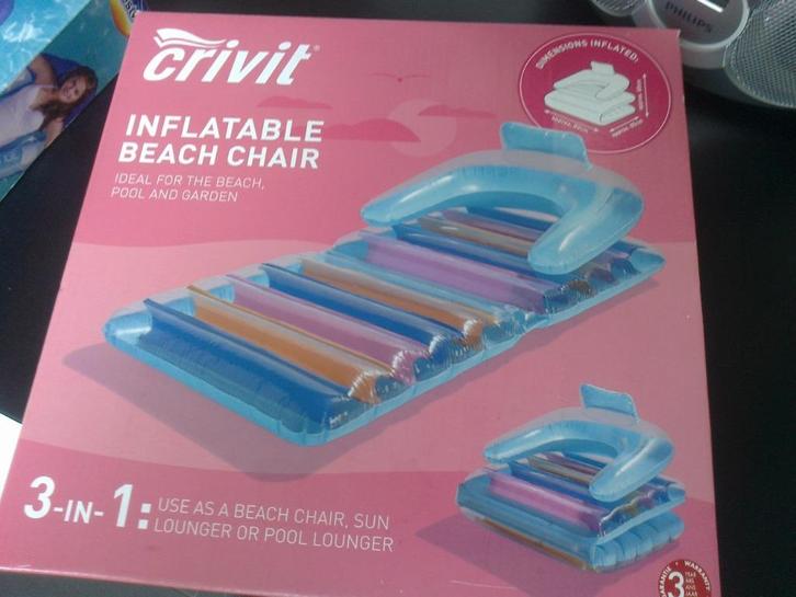 Luchtbed/stoel voor in zwembad of op strand, Vakantie, Vakantie | Zon en Strand