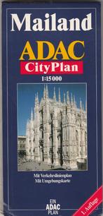Milaan, stadsplattegrond, Gelezen, ADAC, Verzenden, Italië