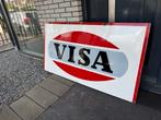 Groot VISA sigaretten emaille bord, Ophalen