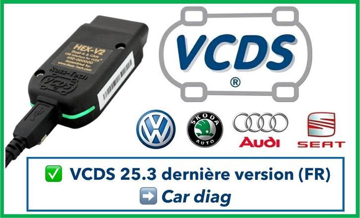Vagcom 25.3 VCDS case laatste versie, Auto diversen, Autogereedschap, Nieuw, Ophalen of Verzenden