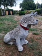 oud tuinbeeld hond, Tuin en Terras, Ophalen, Gebruikt