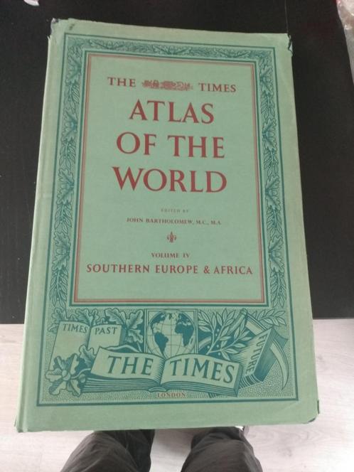 The Times atlas of the world intégrale vol 1- vol 5, Livres, Atlas & Cartes géographiques, Utilisé, Carte géographique, Monde
