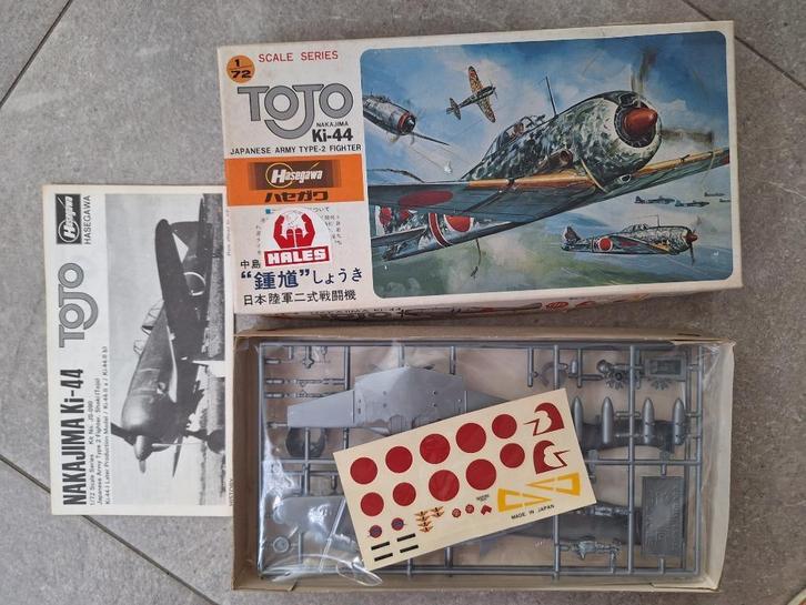 Hasegawa/Hales Nakajima Ki-44 Tojo, Hobby en Vrije tijd, Modelbouw | Vliegtuigen en Helikopters, Hasegawa, Ophalen