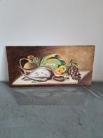 Zeer mooi schilderij op paneel - huile sur panneau, Enlèvement ou Envoi