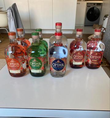 8flessen Ophir gin beschikbaar voor biedingen