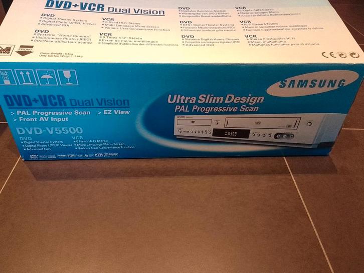 Samsung DVD-V5500, Audio, Tv en Foto, DVD spelers, Nieuw, Samsung, Ophalen