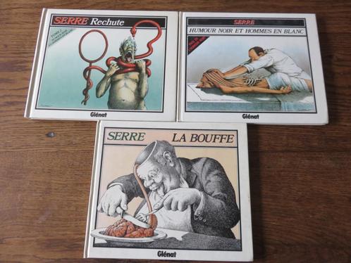 3 strips met humor SERRE, Glénat-karton, Boeken, Stripverhalen, Gelezen, Meerdere stripboeken, Ophalen of Verzenden
