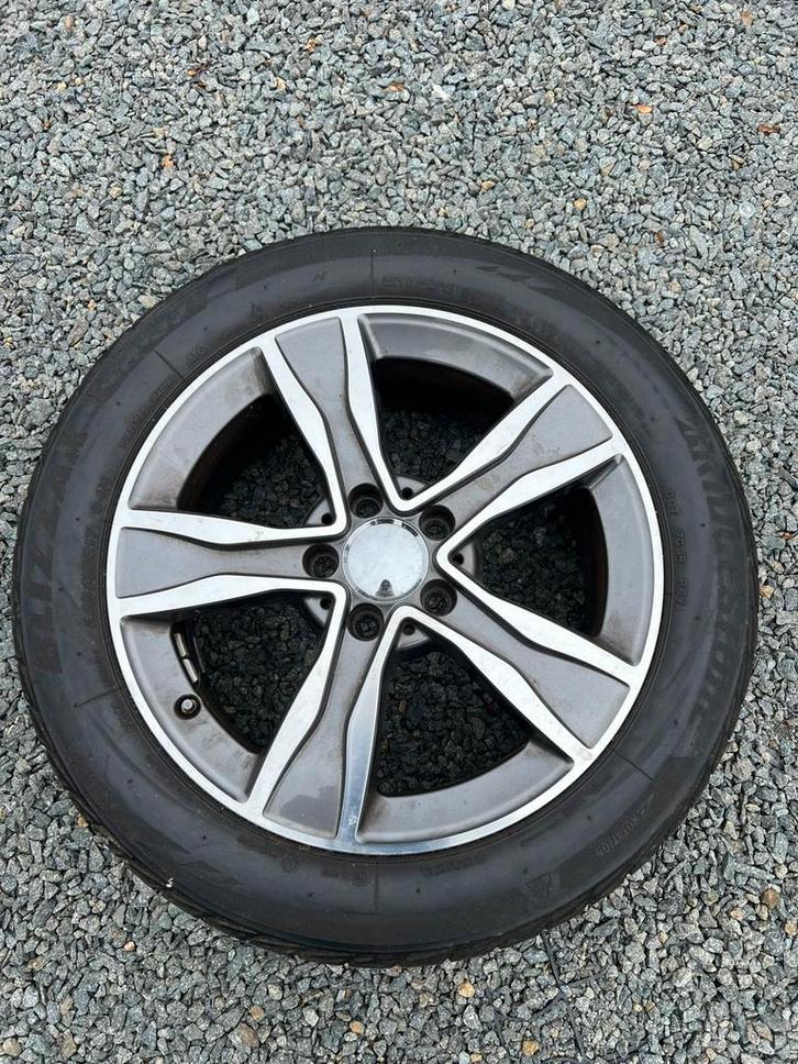 Mercedes velgen met Bridgestone winterbanden 225/50/17!!, Auto-onderdelen, Banden en Velgen, Band(en), Winterbanden, 17 inch, 225 mm