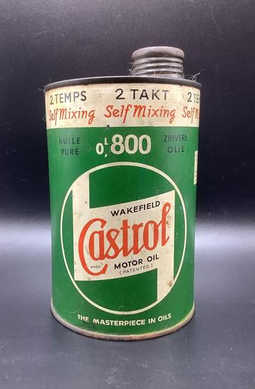 Castrol 2-takt oliekan beschikbaar voor biedingen