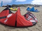 Ozone enduro kite setprijs, Watersport en Boten, Verzenden, Gebruikt, 9 m², Kite
