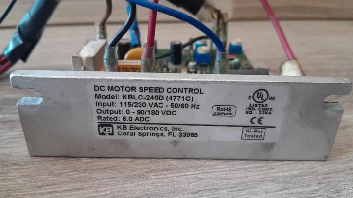 Motor toerentalregeling / snelheidsregeling van BF 20 boor-f, Doe-het-zelf en Bouw, Gereedschap | Machine-onderdelen en Toebehoren